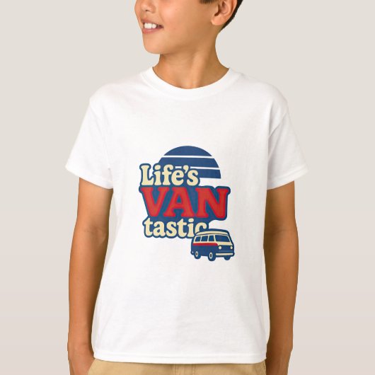 Het leven van VanTastic T-shirt (Voorkant)