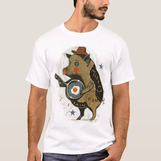 Het leven van varkens t-shirt (Voorkant)
