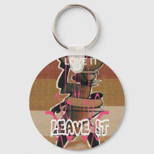 Het leven van vrouwen en kinderen is niet eerlijk, sleutelhanger