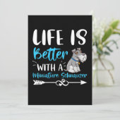 Het leven van vrouwen is beter dan dat van de mini aankondiging (Staand voorkant)