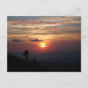 "Het leven zal..."  -Briefkaart Briefkaart