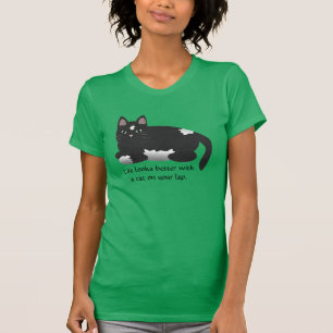 Het leven ziet er beter uit met een T-shirt met ee