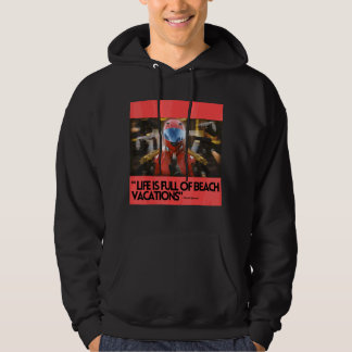 Het leven zit vol met strand vakanties Survival sp Hoodie