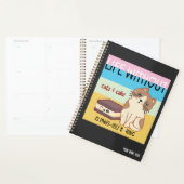 Het leven zonder katten en taart is saai | grappig planner (Display)