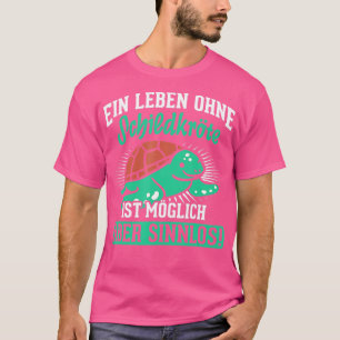 Het leven zonder schildpad is mogelijk, maar pitle t-shirt