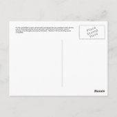 Het Levende Woord Gods Bijbel Hebreeën 4:12 Briefk Briefkaart (Achterkant)