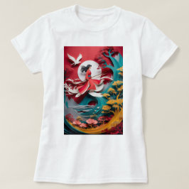 Het levendige meisje t-shirt