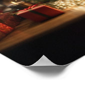 Het levensechte portret van de Kerstman: De echte  Poster (Hoek)