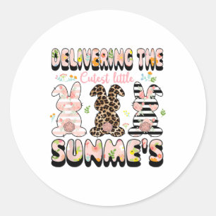 Het leveren van de Schattigee konijnenarbeid en le Ronde Sticker