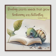 Het lezen draait boekwormen aan Butterflies