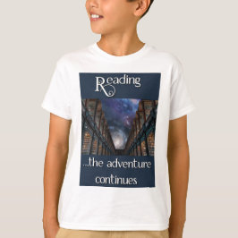 Het lezen ... het avontuur vervolgt T-Shirt