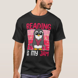 Het lezen is mijn jam dat ik graag Boek Funny Peng T-shirt