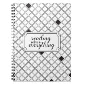 Het lezen lost alles Notitieboek op (Voorkant)