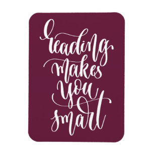 Het lezen maakt u slim magneet