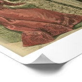 Het lezen roept denken op poster (Hoek)