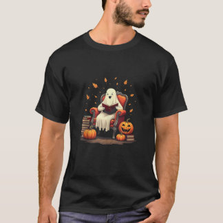 Het lezen van boek minnaar leraar spookboek lezen  t-shirt