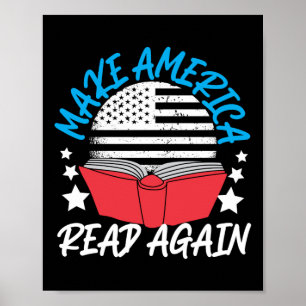 Het lezen van boeken maakt Amerika opnieuw leesbaa Poster