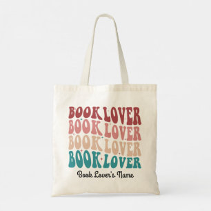 Het lezen van de Lovers van het Boek van de Douane Tote Bag