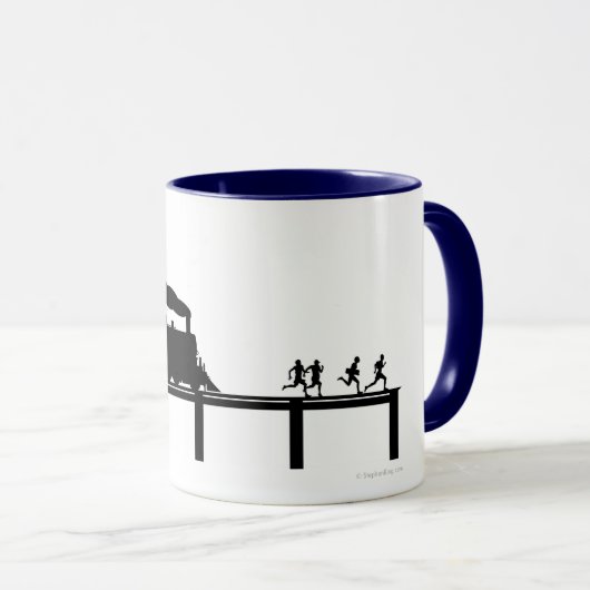 Het lichaam mok (Voorkant rechts)