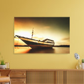 Het lichaam van het oude schip | Bali, Indonesië Canvas Afdruk (Insitu (Woonkamer))