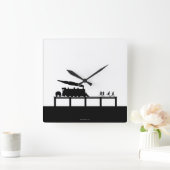 Het lichaam vierkante klok (Huis)