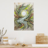 Het licht achter de ogen poster (Keuken)