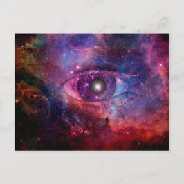 Het licht briefkaart