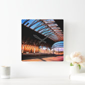 Het licht in het station vierkante klok (Huis)