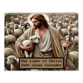 Het licht van Christus: Jezus kalender 2026 (Hoes)
