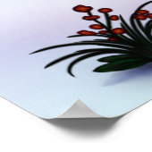 Het licht van de kerstfantasie van de Hoop schilde Poster (Hoek)