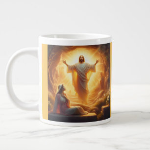 Het Licht van de Opstanding: Jezus Christus Staat Extra Grote Beker