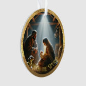 Het licht van de wereld Acryl Ornament (voorkant)