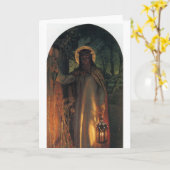 Het licht van de wereld kaart (Gele Bloem)