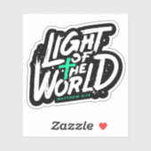 Het licht van de wereld Matteüs 5:14 Sticker (Vel)