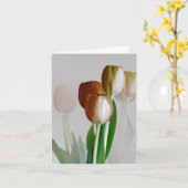 Het Licht van de winter Kaart (Gele Bloem)