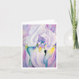 Het licht van Iris van Georgia O'Keeffe, Kaart