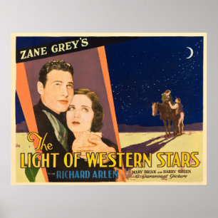  het licht van Westerne sterren 1940 film Poster