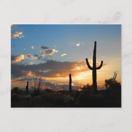 Het licht verdwijnt in een Uitbarsting langzaam Briefkaart