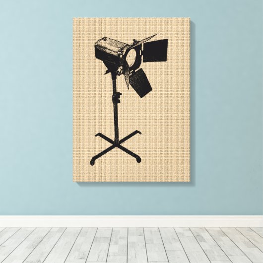 Het lichte Canvas van de directeur (Insitu (Houten vloer))