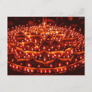 Het Lichtfestival in India Briefkaart
