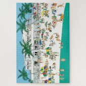 Het Lido Beach 20x30 Legpuzzel (Verticaal)
