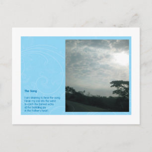 Het lied briefkaart