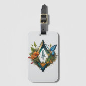 Het lied van de dag: Forest Song-2 Bagagelabel (Voorkant (verticaal))