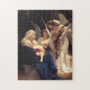 Het lied van de engelen, Bouguereau Legpuzzel