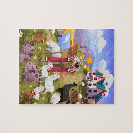 Het lied van de herder puzzel legpuzzel (Horizontaal)