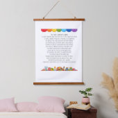 Het lied van de knutselaarster hangend wandkleed (Slaapkamer)