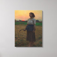 Het lied van de leeuwerik van Jules Adolphe Breton