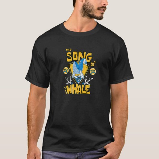 Het lied van de walvis t-shirt (Voorkant)