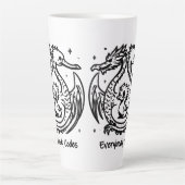 Het lied van Ducks and Dragons Latte Mok (Voorkant)