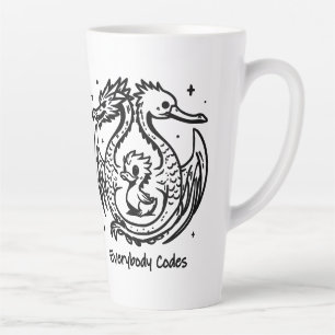 Het lied van Ducks and Dragons Latte Mok